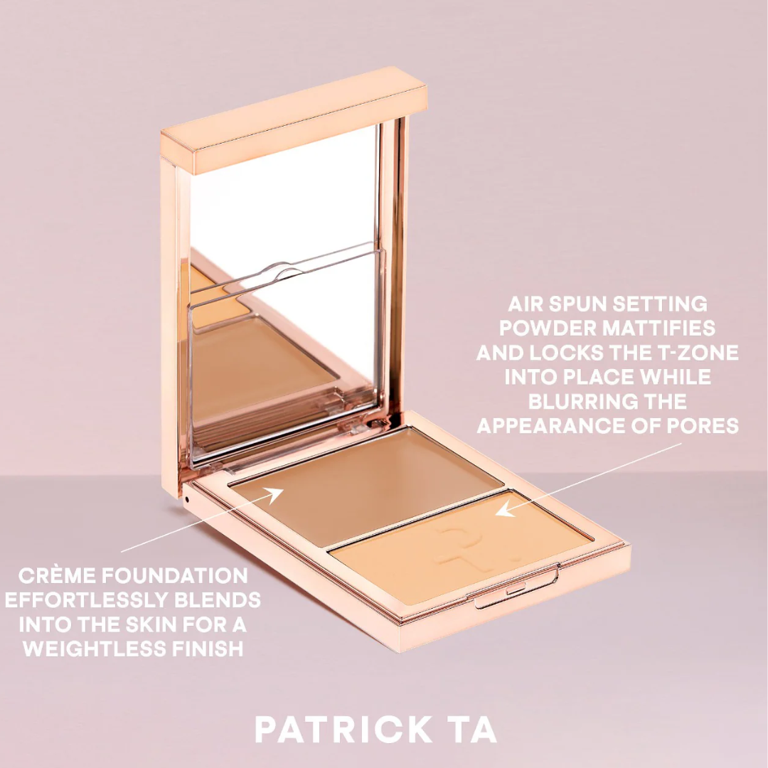 PATRICK TA Major Skin Crème Foundation and Finishing Powder Duo