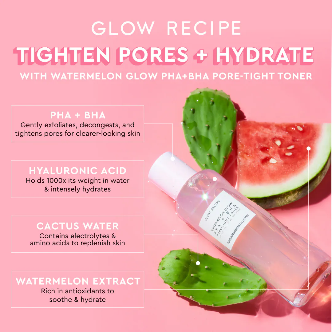 Glow Recipe Watermelon Glow PHA + BHA Pore-Tight Toner